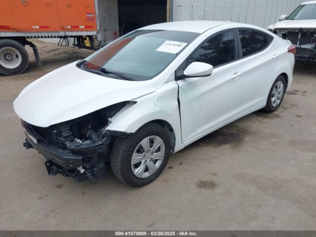 5NPDH4AE6GH775864 Hyundai ELANTRA SE