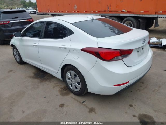 5NPDH4AE6GH775864 Hyundai ELANTRA SE