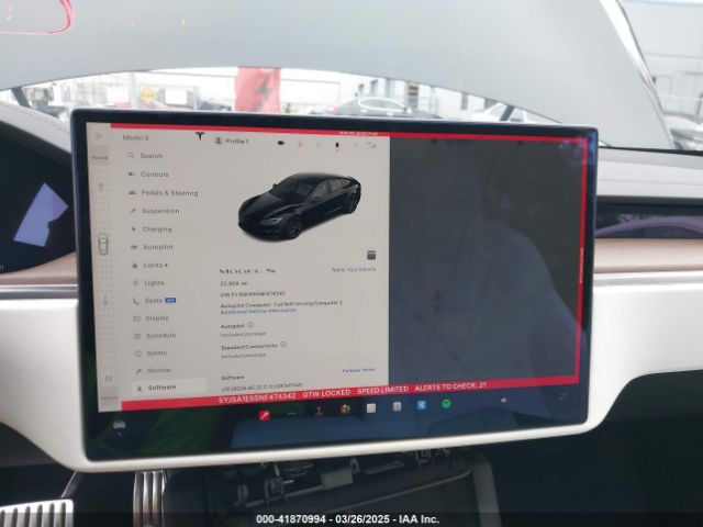 5YJSA1E55NF474342 Tesla Model S Dual Motor All-wheel Drive