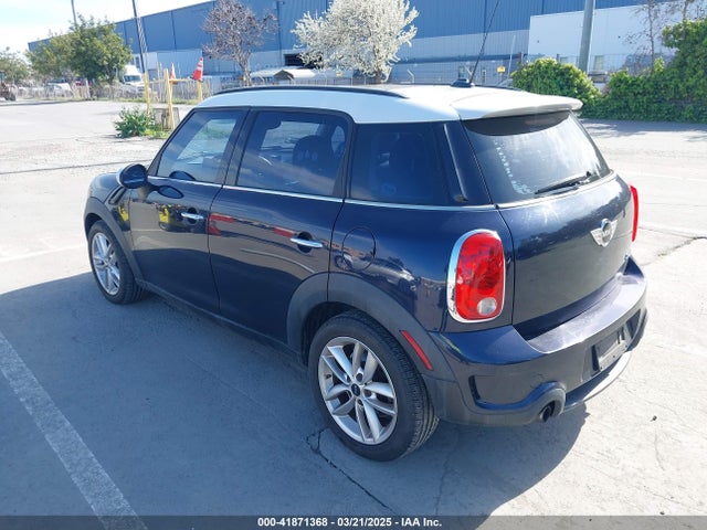 2011 MINI COOPER S COUNTRYMAN WMWZC3C53BWL78687 Photo 2