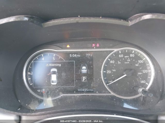 3N1CN8EV7ML862192 Nissan Versa Sv Xtronic Cvt