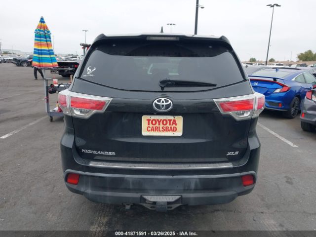 5TDKKRFH5GS175887 Toyota Highlander Xle V6