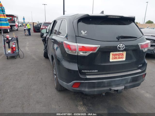 5TDKKRFH5GS175887 Toyota Highlander Xle V6