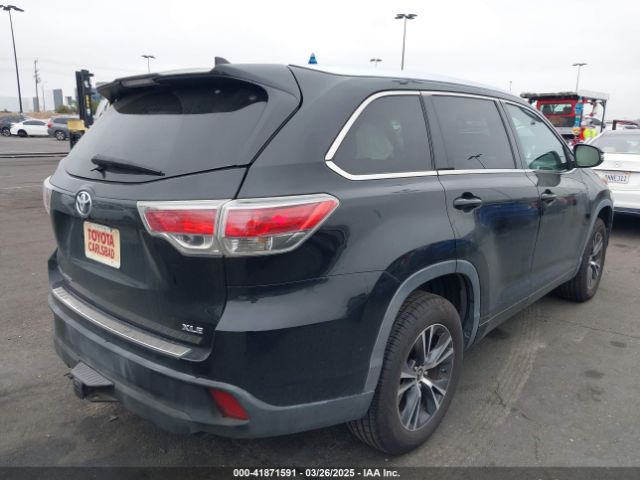 5TDKKRFH5GS175887 Toyota Highlander Xle V6