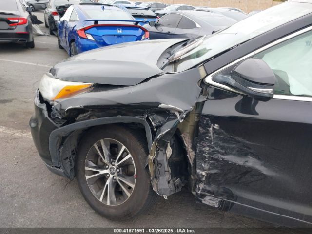 5TDKKRFH5GS175887 Toyota Highlander Xle V6