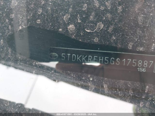 5TDKKRFH5GS175887 Toyota Highlander Xle V6