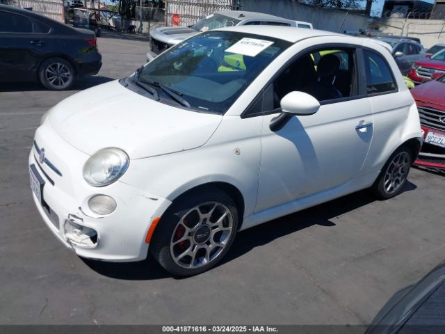 2013 FIAT 500 3C3CFFBR9DT515747 Photo 1