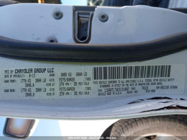 1C6RR7LT0ES131802 RAM 1500 Big Horn
