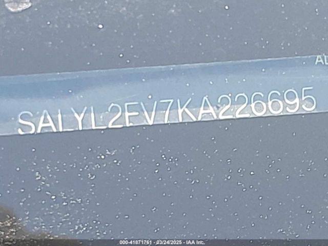 SALYL2FV7KA226695 Land Rover Range Rover Velar P340 R-dynamic Se/p380 R-dynamic Se