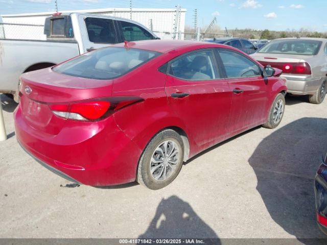 KMHDH4AE6GU547641 Hyundai ELANTRA SE