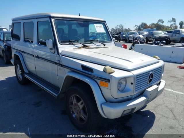 2002 MERCEDES-BENZ G 500 WDCYR49E02X129195