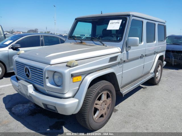 2002 MERCEDES-BENZ G 500 WDCYR49E02X129195 Photo 1