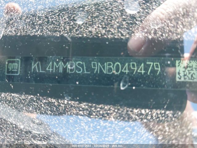 KL4MMDSL9NB049479 Buick Encore Gx Fwd Select