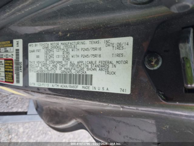 5TFUU4EN9EX107113 Toyota Tacoma Base V6