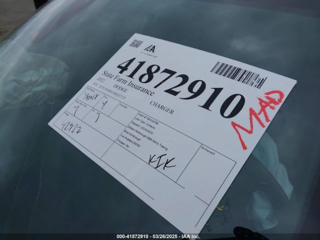 2C3CDXMG1NH107325 Dodge Charger Gt Awd