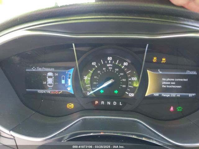 3FA6P0SUXHR147336 Ford Fusion Energi Titanium