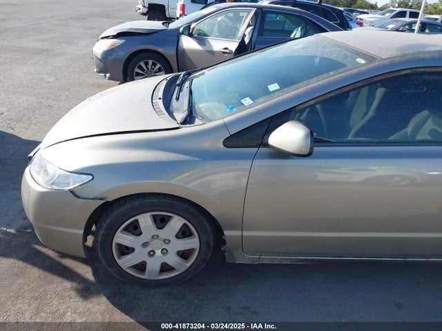 41873204 :رقم المزاد ، 2HGFG12618H528443 vin ، 2008 Honda Civic Lx مزاد بيع