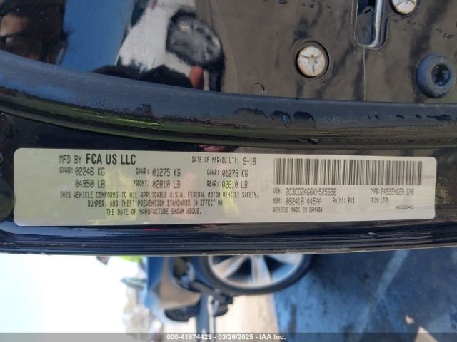 2019 DODGE CHALLENGER 2C3CDZAG6KH525696 Photo 8
