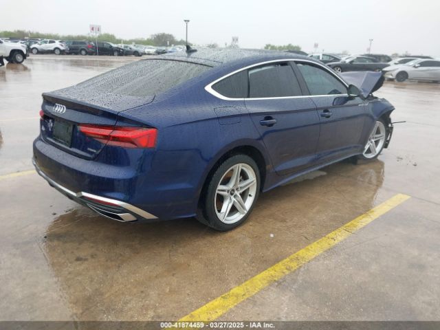 2022 AUDI A5 SPORTBACK WAUDACF52NA023698 Photo 3