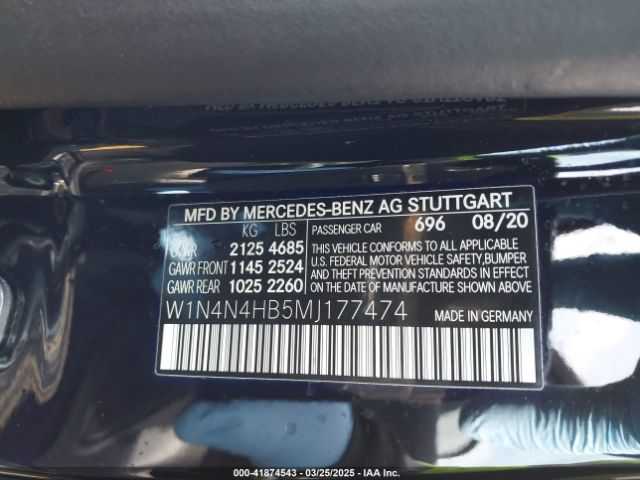 2021 MERCEDES-BENZ GLA 250 W1N4N4HB5MJ177474 Photo 8