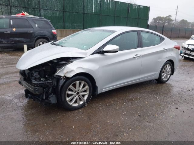 KMHDH4AE8FU235853 Hyundai ELANTRA SE
