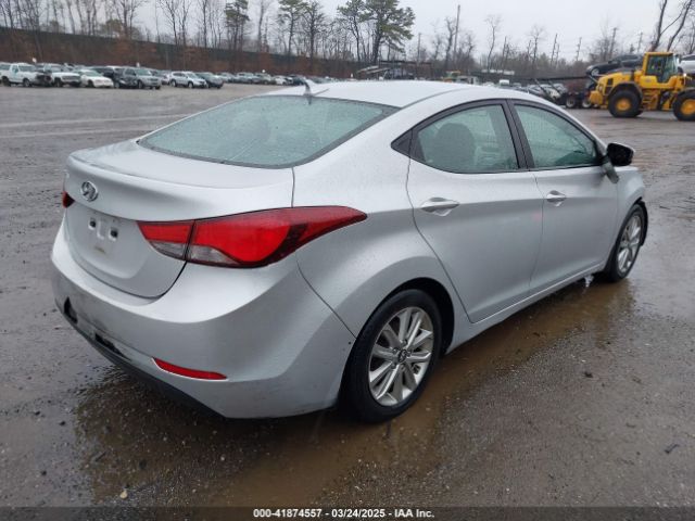 KMHDH4AE8FU235853 Hyundai ELANTRA SE