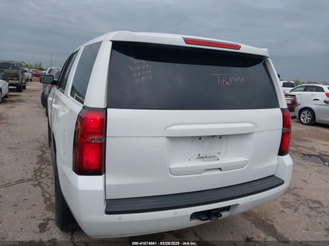 1GNLCDECXGR137331 Chevrolet Tahoe Commercial Fleet