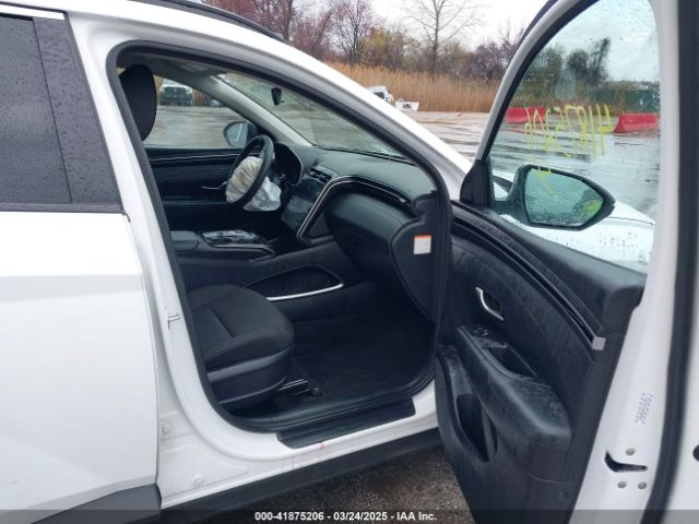 KM8JBCA10NU083836 Hyundai Tucson Hybrid Blue