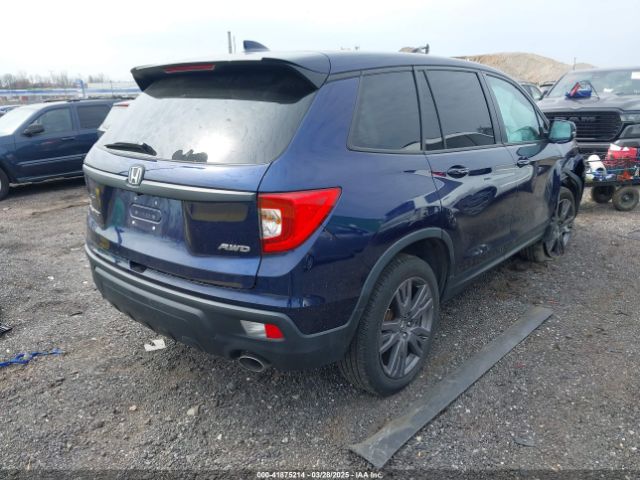 5FNYF8H54LB015073 Honda Passport Awd Ex-l
