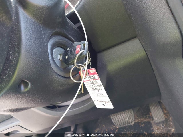 JN8AS5MV7FW753956 Nissan Rogue Select S