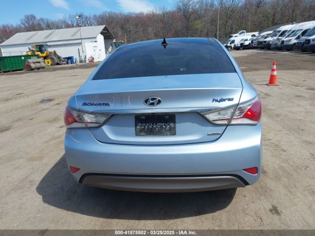 KMHEC4A45FA124754 Hyundai Sonata Hybrid Limited