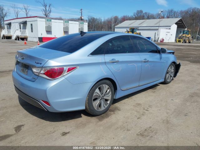 KMHEC4A45FA124754 Hyundai Sonata Hybrid Limited