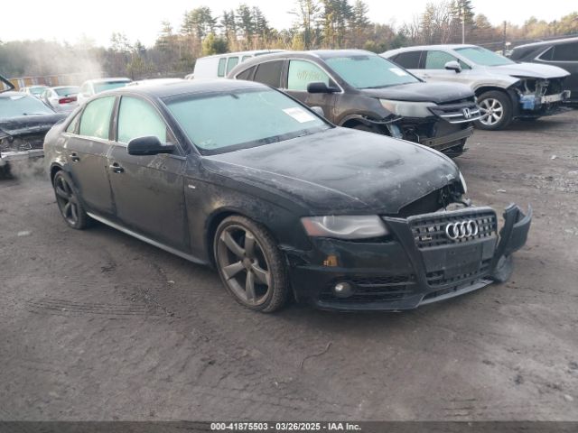 2012 AUDI A4 WAUKFAFL0CA099347 Photo 0