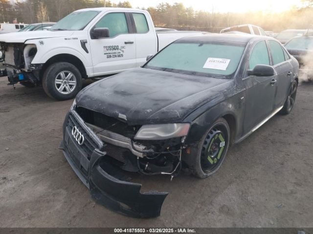 2012 AUDI A4 WAUKFAFL0CA099347 Photo 1