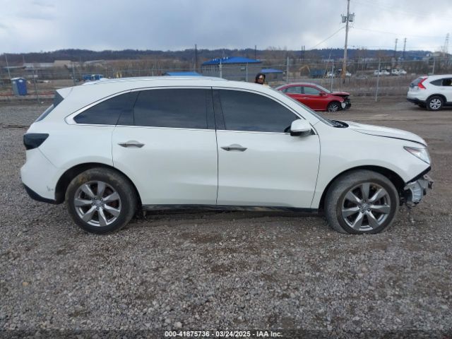 5FRYD4H83FB030725 Acura Mdx Advance Pkg W/entertainment Pkg