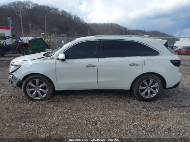 5FRYD4H83FB030725 Acura Mdx Advance Pkg W/entertainment Pkg