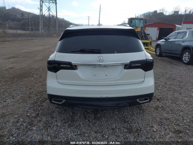 5FRYD4H83FB030725 Acura Mdx Advance Pkg W/entertainment Pkg