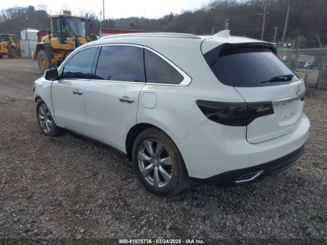5FRYD4H83FB030725 Acura Mdx Advance Pkg W/entertainment Pkg