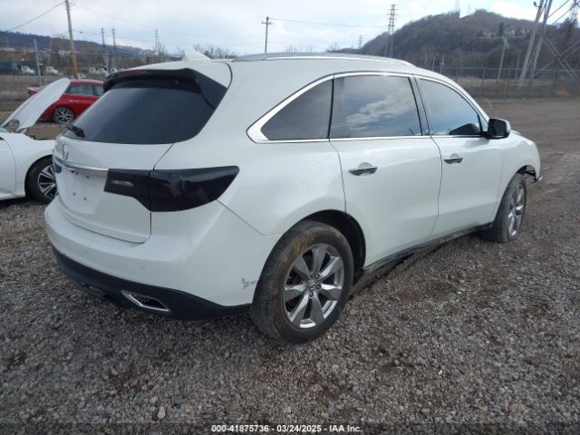 5FRYD4H83FB030725 Acura Mdx Advance Pkg W/entertainment Pkg