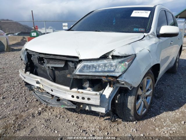 5FRYD4H83FB030725 Acura Mdx Advance Pkg W/entertainment Pkg