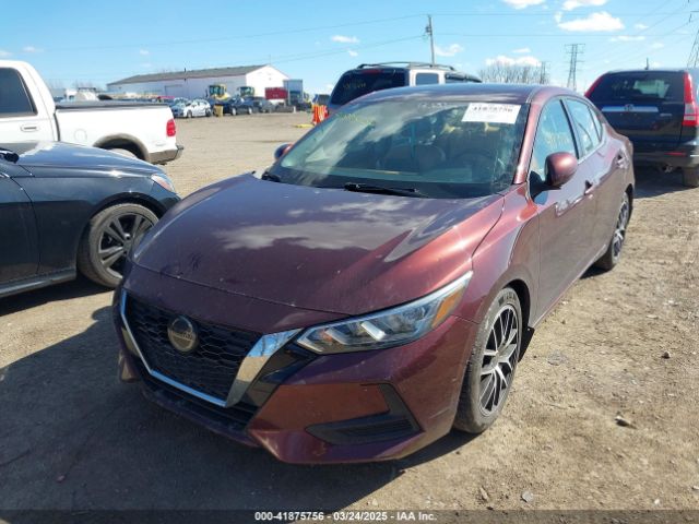3N1AB8CV8MY230033 Nissan Sentra Sv Xtronic Cvt