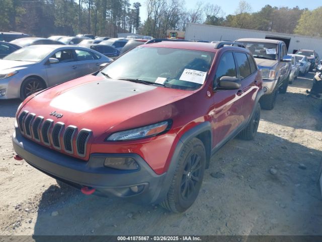 1C4PJMBS2EW160368 Jeep Cherokee Trailhawk