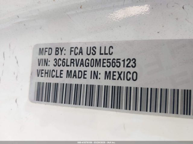 3C6LRVAG0ME565123 RAM Promaster 1500 Low Roof 136 Wb