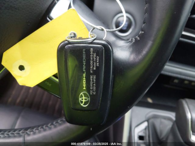 5TDLZRBH4MS075734 Toyota Highlander Xse
