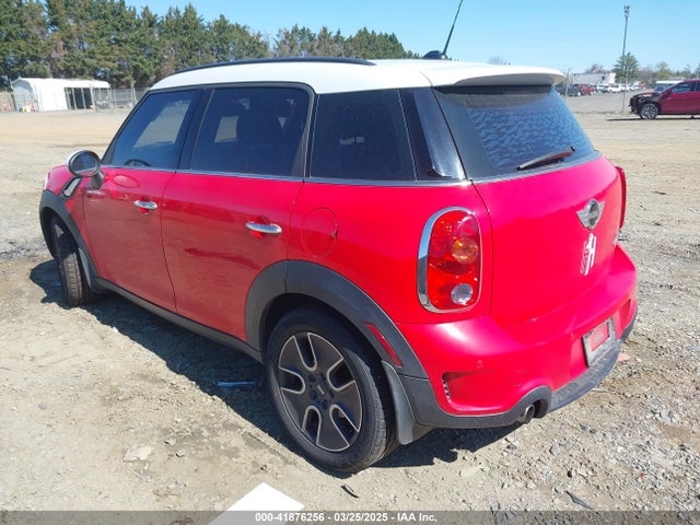 2012 MINI COOPER S COUNTRYMAN WMWZC3C55CWM28104 Photo 2