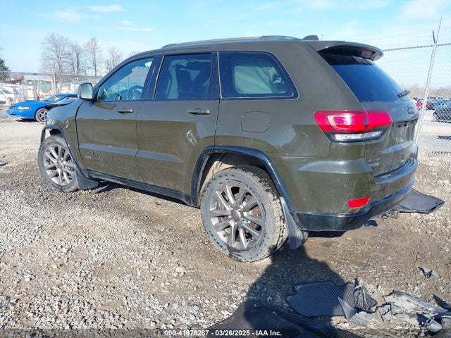 1C4RJFBG4GC432262 Jeep Grand Cherokee Limited 75th Anniversary