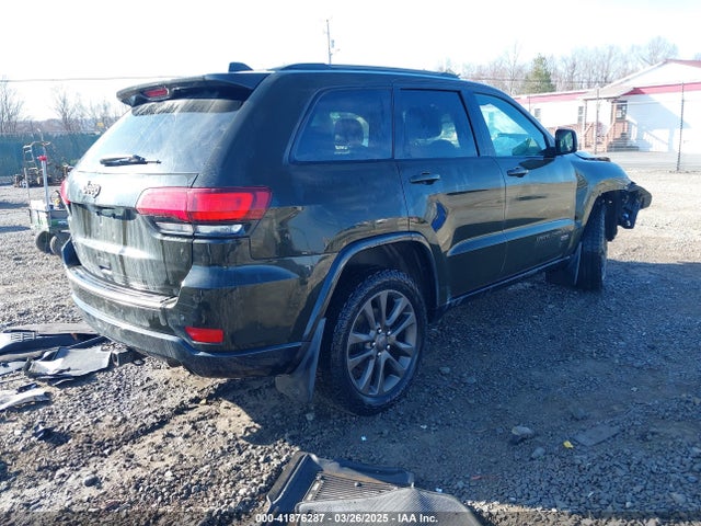 1C4RJFBG4GC432262 Jeep Grand Cherokee Limited 75th Anniversary