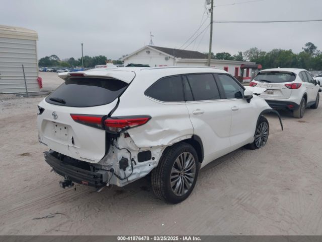 5TDFZRAH8MS078635 Toyota Highlander Platinum