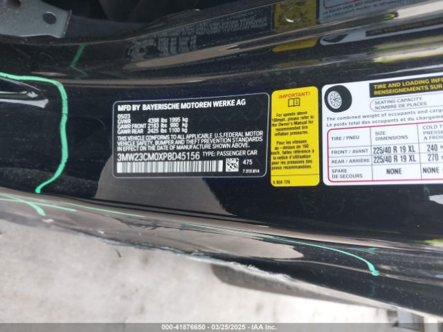 3MW23CM0XP8D45156 BMW 230 I