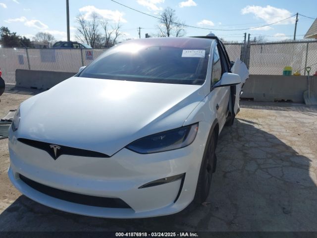7SAXCBE63PF405105 Tesla Model X Plaid Tri Motor All-wheel Drive